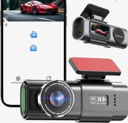Selevie Dual Dashcam - Dashcam Voor Auto 4K + 1080p - Voor en Achter Camera – Auto Camera Met Parkeermodus - G-Sensor - App Bediening - Nachtzicht — thumbnail 1