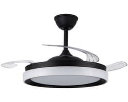 CristalRecord - Plafondventilator Brisa Ø 106 cm zwart