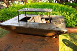 GoedMetVlees Grill Comfort - BBQ - Plancha - grill - cortenstaal - bakplaat - vuurschaal - buitenkeuken - werktafel — thumbnail 4