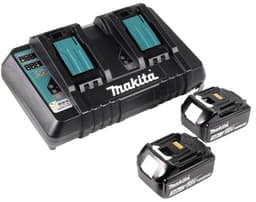 Makita DLM 432 PF2 accu grasmaaier 36 V ( 2x 18 V ) 43 cm borstelloos + 2x accu 3.0 Ah + dubbele lader — thumbnail 5