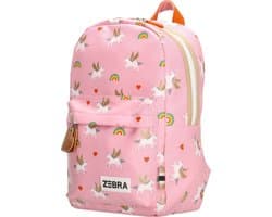 Zebra Trends Rugzak - Eenhoorn - Meisjes Rugtas - Schooltas - Boekentas - Roze
