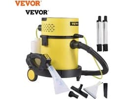 SimpleStore Nat en- Droog Stofzuiger - Geel - 4 in 1 - 20 L - 1200 W - Zuig en Blaas Functie - Bouwstofzuiger - Stofzuiger - Huishouden