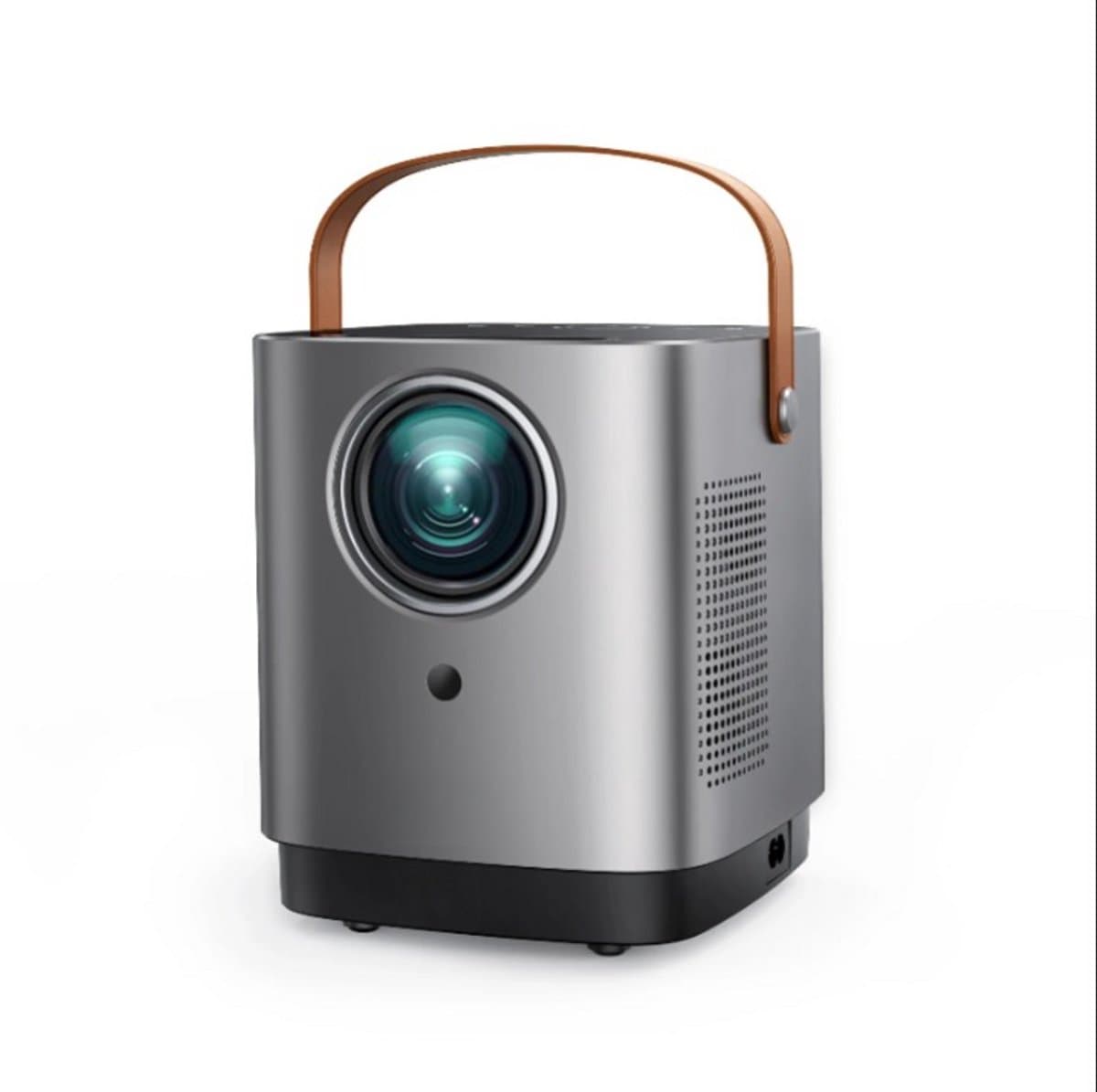Mini Beamer - Projector - Digitale Projector - Stofdicht - Ingebouwde Luidspreker - 1280x720dpi - 18000 lumen - EU Stekker Type - HDMI - POWER - USB - Grijs — afbeelding 1