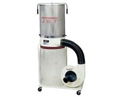 Afzuiginstallatie hout Vortex 1620m³/h 1,1kW 230V 30µm filterpatroon 2µm Jet DC-1100CK-M