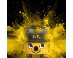 Numatic Hetty Compact HET160-11 - Stofzuiger met zak - Geel - Special Edition