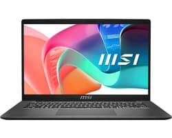 MSI Modern 14 F13MG-292NL - Laptop - Core i5 - 16GB/512GB - 14 inch