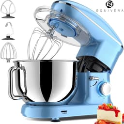 Equivera Deegmachine - Kneedmachine - Deegmixer - Keukenmixer - Keukenmachine — thumbnail 1