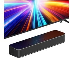 Soundbar - Soundbars voor TV - Soundbar met Subwoofer - Soundbar 120W – 2.1ch TV – Bluetooth 5.3 – Smart App - EQ-instellingen – Draadloos - Bedraad – Geschikt voor TV, PC & Gaming - Zwart