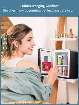 ApexArte® Minibar - Mini Koelkast - Skincare Fridge - Ultra Black — thumbnail 5