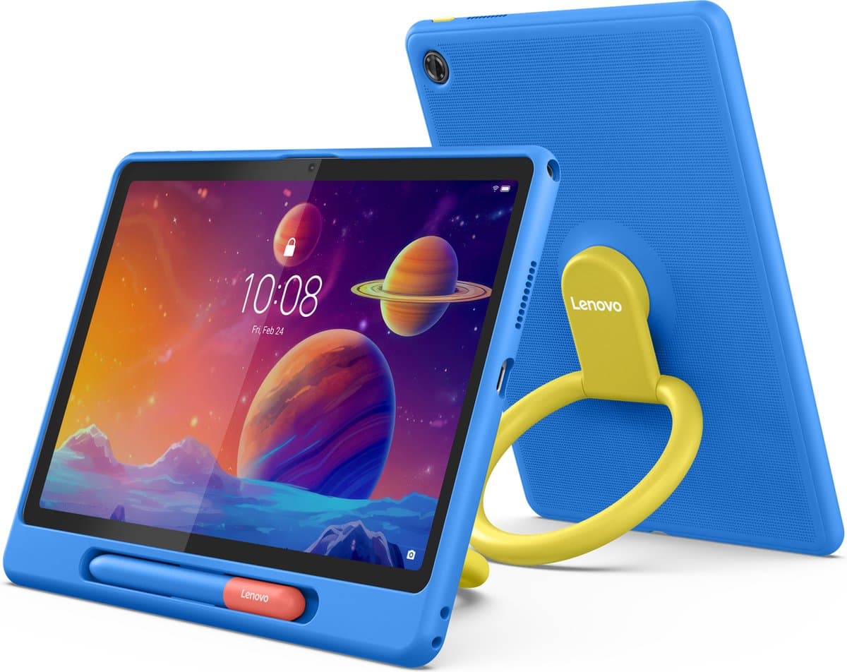 Lenovo Tab - 10.1 inch - 64 GB - Grijs - Inclusief Kids bumper & Pen — afbeelding 1