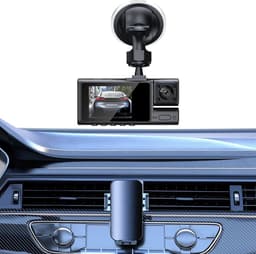 Dashcam - Auto Dashcam 2K - Met Wifi en Bluetooth - Achteruitrijcamera - Motion Detection - Voice Assist - Nachtzicht - Crash Detection - Parkeerbewakingssensor — thumbnail 5
