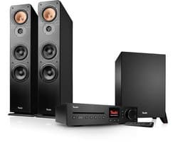 Teufel ULTIMA 40 KOMBO 2 Power Edition - Speelklaar stereosysteem met subwoofer - Vloerstaande speakers & cd-receiver - Bluetooth, Spotify Connect wifi, DAB+