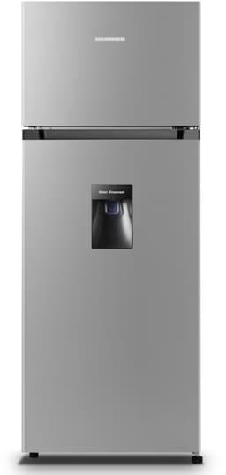 Heinner HF-HS205SWDE++ Koel-vriescombinatie met Waterdispenser – 206 L – LED-verlichting – Omkeerbare Deur – Zilver – 5 Jaar Garantie — thumbnail 1
