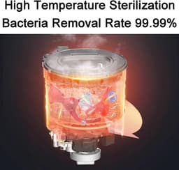 Volautomatische Mini Wasmachine en Centrifuge voor Appartementen en Campers — thumbnail 3