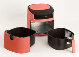 CREATE AIR PRO LARGE Enkel 6,2 l Vrijstaand 1800 W Heteluchtfriteuse Terracotta — thumbnail 7