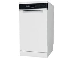 Whirlpool WH6FB10BS7A0W vaatwasser - wit - Slimline 45cm - Energieklasse B