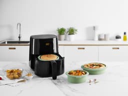 Lékué Airfryer Bakvorm - ø 15 cm - Siliconen - Green — thumbnail 2