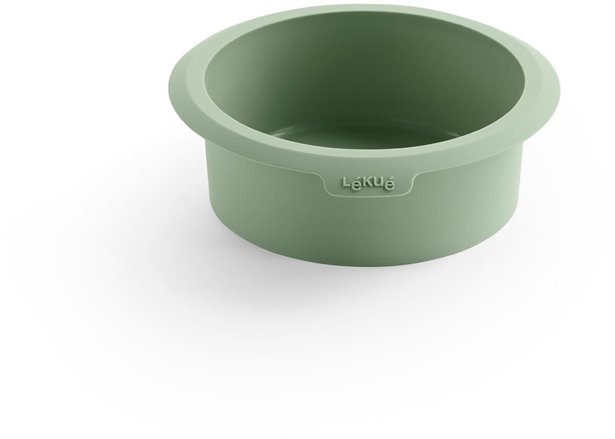 Lékué Airfryer Bakvorm - ø 15 cm - Siliconen - Green — afbeelding 1