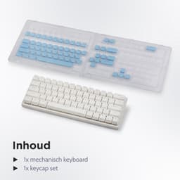60% Mechanisch Gaming Keyboard – Pudding keycaps - RGB - Bedraad — thumbnail 3