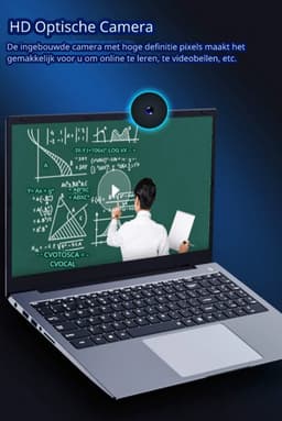 Elementkey PixelPro - Metalen Ultrabook 15.6 Inch Laptop - i9-12900H - MX550 GPU - 32GB Ram - 1 TB SSD - Vingerafdrukscanner - Grijs — thumbnail 2