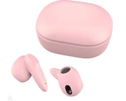 Razzaro draadloze Oordopjes - Bluetooth oordopjes - Earpods - Oortjes draadloos - Bluetooth 5.2 - Geschikt voor Smartphone & Laptop - Roze - G40