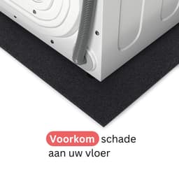 Wasophoogte® Anti Trillingsmat Wasmachine en droger - 60x60x0,8 cm - Geluidsdempende Antislipmat - Trillingsdemper wasmachine — thumbnail 4