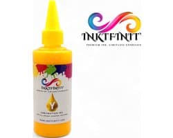 Inktfinity (Y) Yellow | Premium Dye Sublimatie inkt | 100 ml | Geschikt voor alle Epson Printers! (Alleen geschikt voor hittepers!)