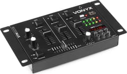 Mengpaneel - Skytec STM-3020 - 4-kanaals Mengpaneel met o.a. USB mp3 speler - Zwart — thumbnail 1