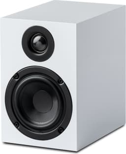 Pro-Ject True Hifi Stereo Set E Phono - Platenspeler - Stereo Versterker - Twee Boekenplank Speakers - Wit/Zilver/Wit — thumbnail 3