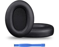 Vervangende Oorkussens voor Sony WH-XB900N/WH-CH710N/WH-CH720N/WH-RF400/MDR-RF895RK Hoofdtelefoons van MMOBIEL – Memory Foam en Protein PU Koptelefoon Oorkussens - Noise Isolation Earpads – Zwart