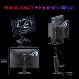 ASUS ROG Strix XG27ACMG - QHD IPS Gaming Monitor - 270Hz - 1ms - 15W USB Type-C - G-Sync Compatible - 27 Inch — thumbnail 5