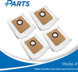 Philips HomeRun 7000 Series Aqua XU7000/02 Stofzakken (4 Stuks, Plus.Parts® alternatief voor XV1472/00) — thumbnail 2