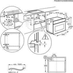 AEG OO5NK40WB 5000 serie CombiQuick - Inbouwoven - Heteluchtoven met Magnetron - 41 L — thumbnail 4