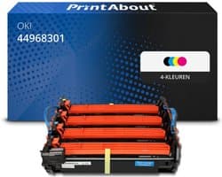 PrintAbout huismerk Drum 44968301 4-kleuren geschikt voor OKI