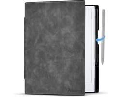 Prooven Luxe Tablet hoes - Geschikt voor Remarkable Paper Pro (Niet voor Remarkable 2) - Folio - Cover - Grijs