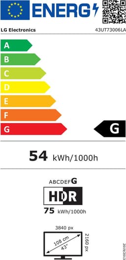 LG 43UT73 43 inch 4K Ultra HD LED Smart TV 60 Hz 2024 — thumbnail 9