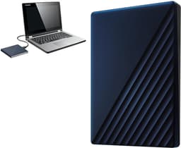 ApexArte® Externe Harde Schijf 2 TB - middernachtblauw — thumbnail 1