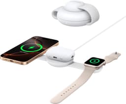 ANKER MagGo, Opvouwbare 3-in-1, 15W, Wit Draadloze oplader — thumbnail 1