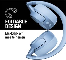 Fresh ‘n Rebel Code Fuse – Draadloze on-ear koptelefoon - Bluetooth - 30 uur Speeltijd - Vivid Blue — thumbnail 4