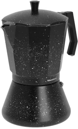 Klausberg KB7161 Espressomaker - Zwart Marmer Design (12 Kopjes) - Geschikt voor alle warmtebronnen — thumbnail 1