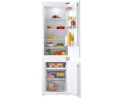 Inventum IKV1786S 178 cm stille inbouw koel-vriescombinatie - Koelkast met vriesvak - Energiezuinig - Supervriezen - Vershoudlade - 251 liter - Pizzavak - Sleepdeur - Wit — thumbnail 1