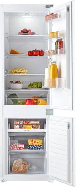Inventum IKV1786S 178 cm stille inbouw koel-vriescombinatie - Koelkast met vriesvak - Energiezuinig - Supervriezen - Vershoudlade - 251 liter - Pizzavak - Sleepdeur - Wit — thumbnail 2