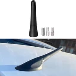 FM/AM Auto Antenne Mini Universeel Zwart - 6.5 cm. — thumbnail 5