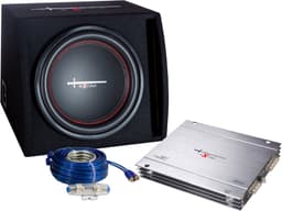 Excalibur X1 Basspack 12'' - Subwoofer - Met Versterker & Kabelset — thumbnail 1