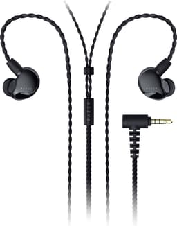 Razer Moray - Ergonomische In-Ear Oordopjes - Streaming Oortjes - Passieve Ruisonderdrukking - Zwart — thumbnail 1