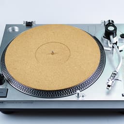 GOKA - Slipmat platenspeler – Kurk slipmat – draaitafel mat – Anti-statische slipmat — thumbnail 2