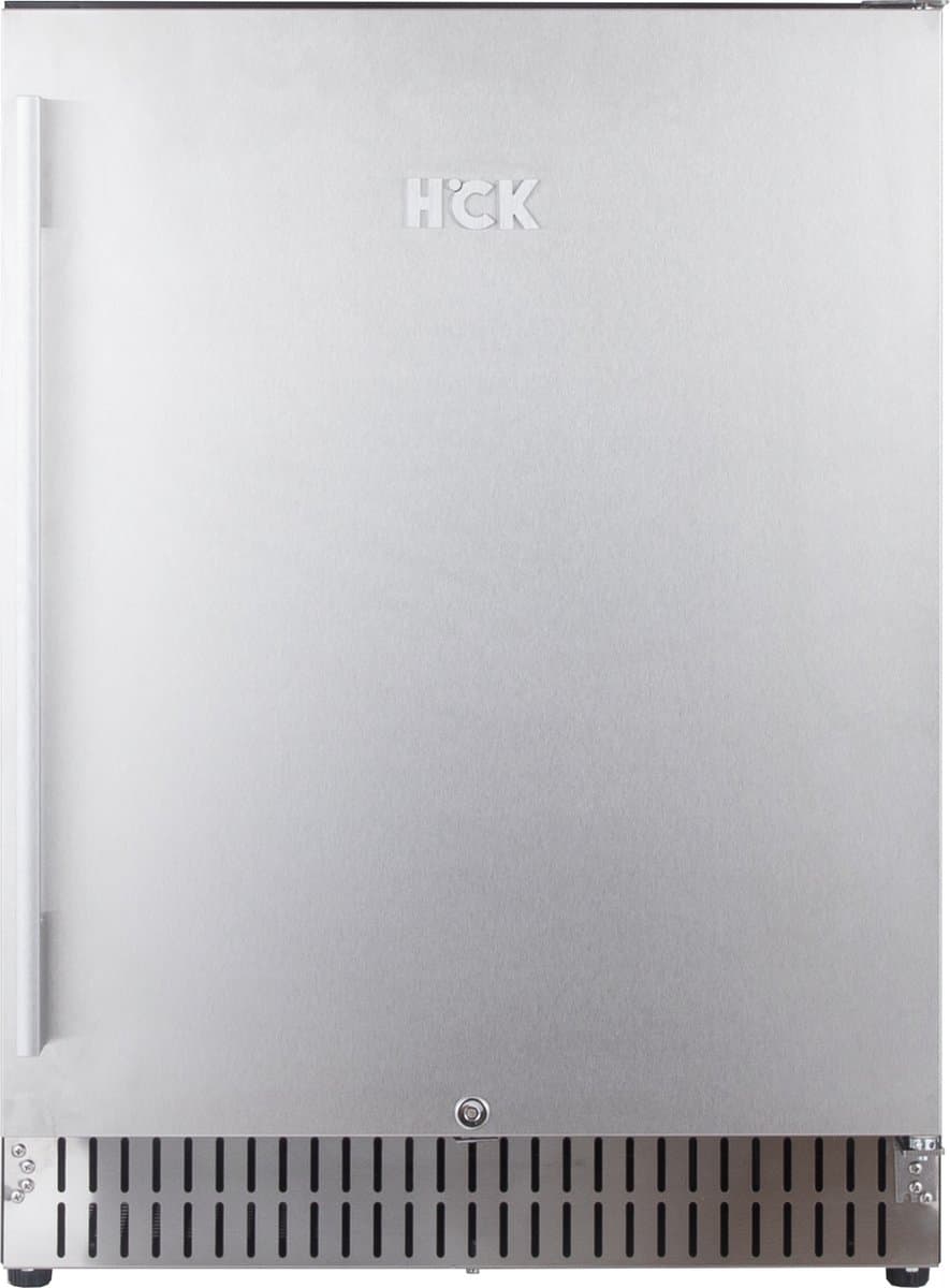 HCK Outdoor Koelkast BC-145 - 142 L - 0-22 °C - ook inbouw - RVS — afbeelding 1