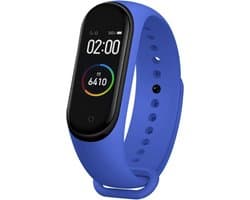 Kiraal Nova - Stappenteller - Activity Tracker - Temperatuurmeter - Bloeddrukmeter - Hartslagmeter - Smartwatch - Horloge - Heren - Dames - Nederlandse Handleiding - Kobalt blauw