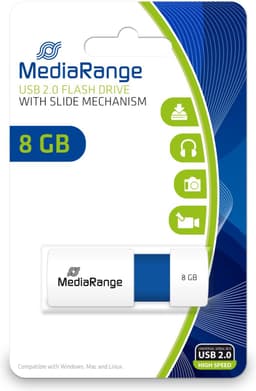 MediaRange Premium Flash Drive - USB-stick - 8 GB — thumbnail 1