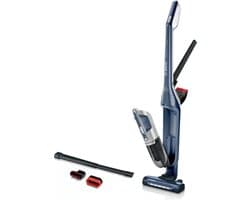 Bosch Flexxo BBH3K2800 - draadloze steelstofzuiger - zakloos - blauw